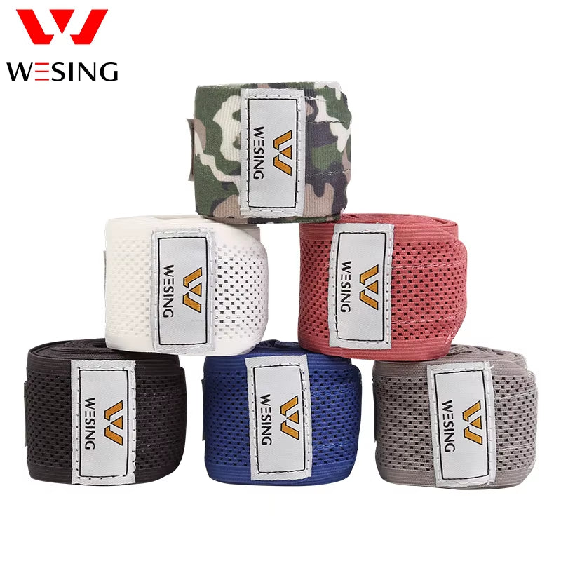 Wesing Elastic Professional 120/180 Inch Hand Wraps for Men Women Boxing Gloves Martial Arts Wraps with Hand & Wrist Support S