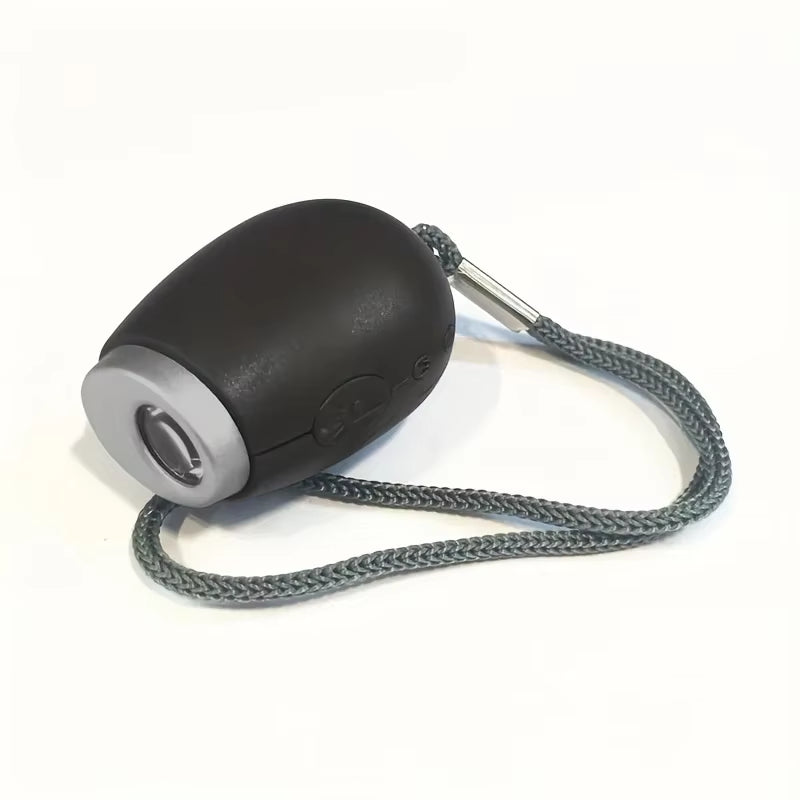 Mini Portable Projection Clock Keychain LED Digital Display Oval Plastic Alarm Clock for Traveling Business Trips