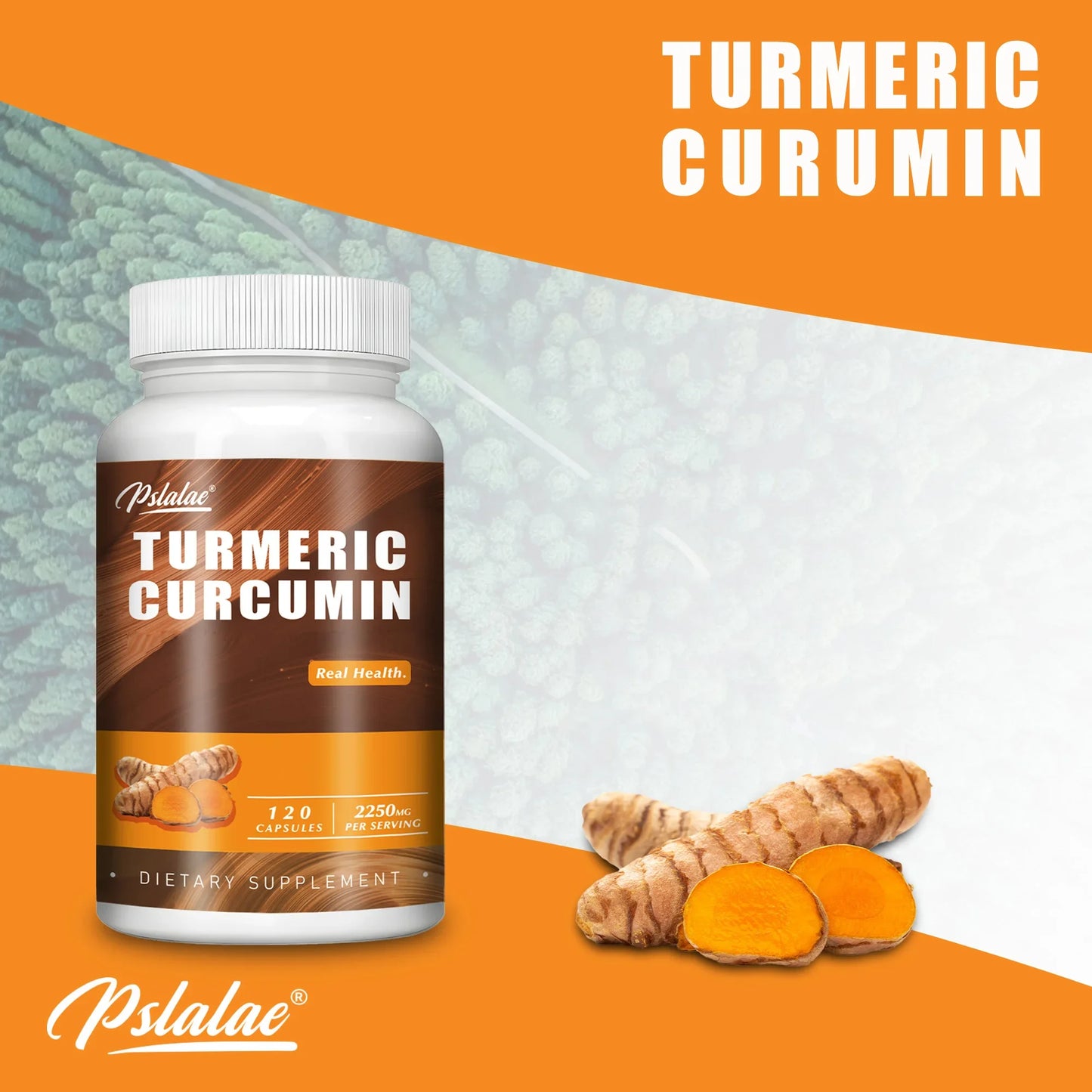 Turmeric Curcumin - with Black Pepper - Helps Improve Joint Comfort and Mobility, Antioxidant and Immune Support - 120 Capsules