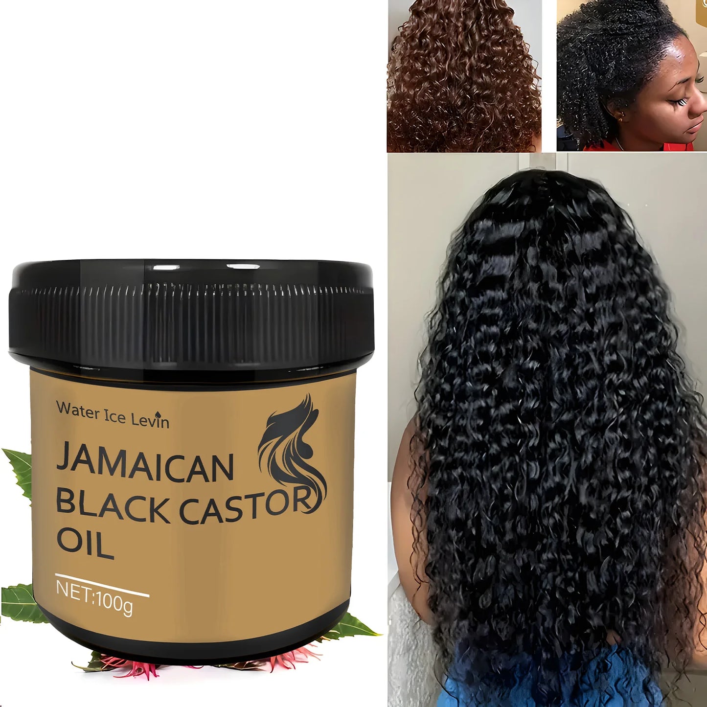 Jamaican Black Castor Oil Hair Care Essence Dry Hair Repair Boost Oil Nourishing Formula Black Castor Hair Oil Hair Growth Oil