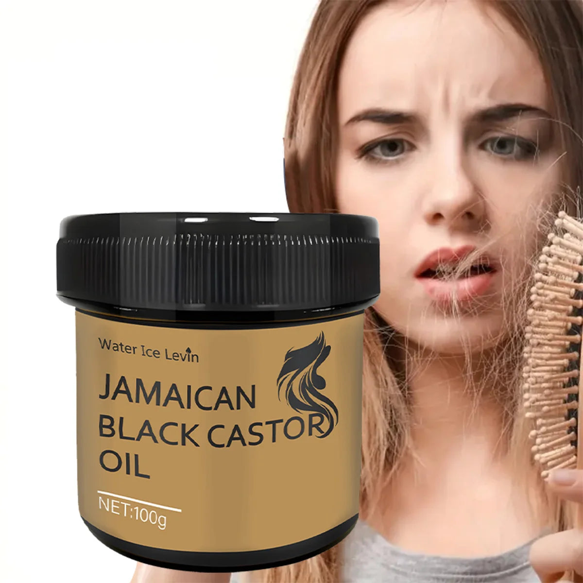Jamaican Black Castor Oil Hair Care Essence Dry Hair Repair Boost Oil Nourishing Formula Black Castor Hair Oil Hair Growth Oil